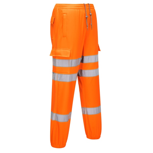 Pantalones deportivos de alta visibilidad Naranja