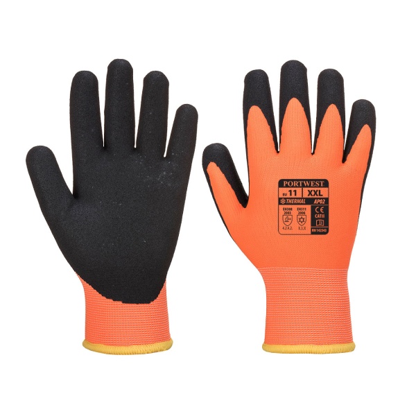 AP02 – Guante Thermo Pro Ultra Naranja/Negro