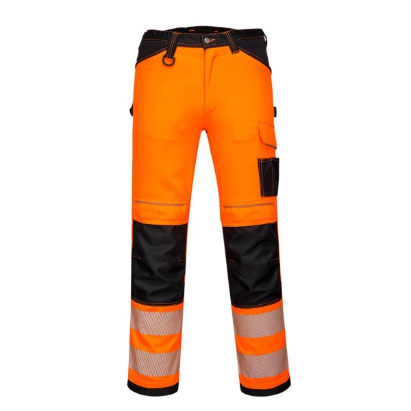 PW385 – Pantalón elástico de trabajo PW3 de alta visibilidad para mujer